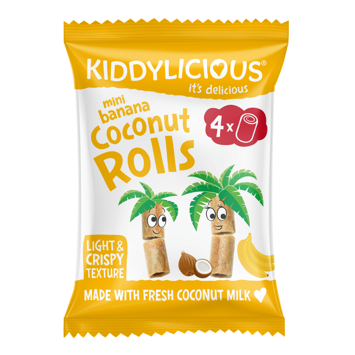 Kiddylicious Mini Coconut Banana Roll