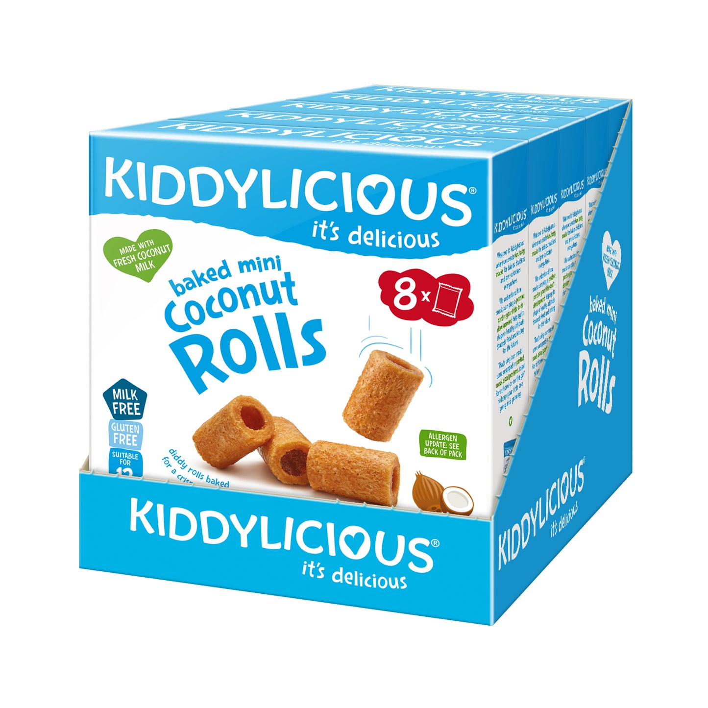 Kiddylicious Mini Coconut Rolls