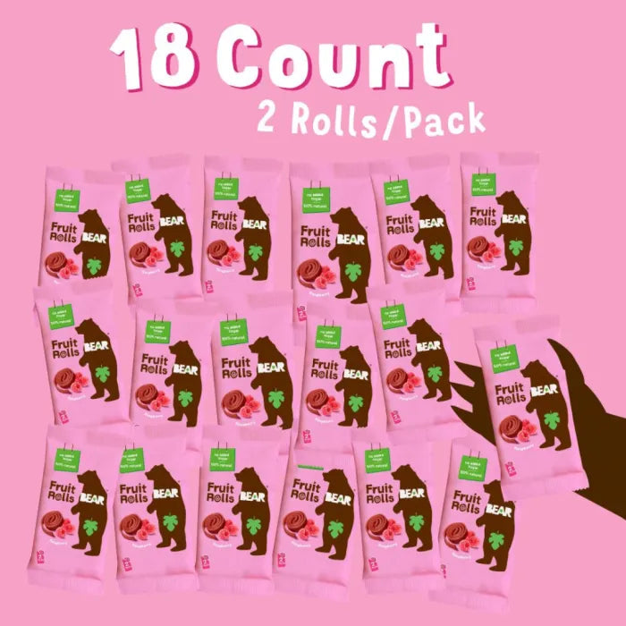 Bear Fruit Roll - Raspberry
