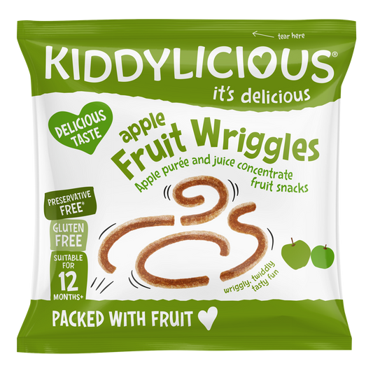 Kiddylicious Fruit Wriggles - Apple