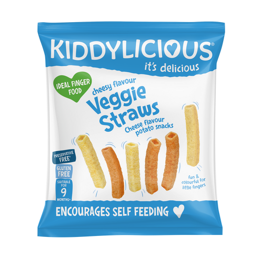 Kiddylicious Cheesy Flavoured Veggie Straws