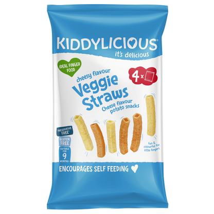 Kiddylicious Cheesy Flavoured Veggie Straws