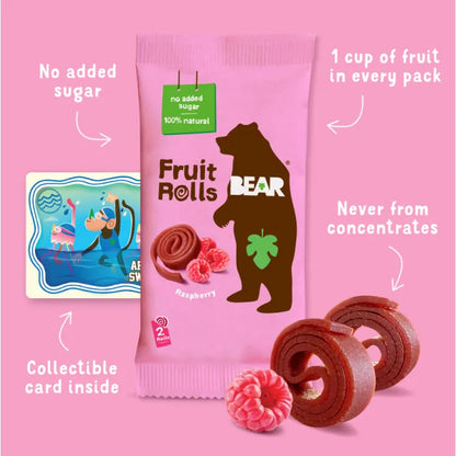Bear Fruit Roll - Raspberry
