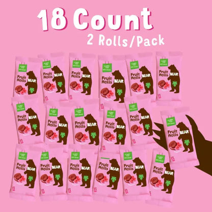 Bear Fruit Roll - Raspberry